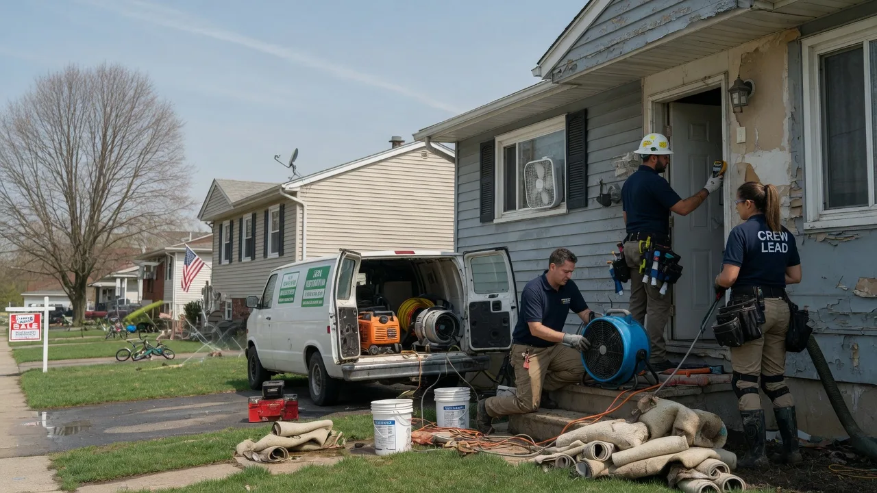 Flood Cleanup in Skiatook, OK near me
