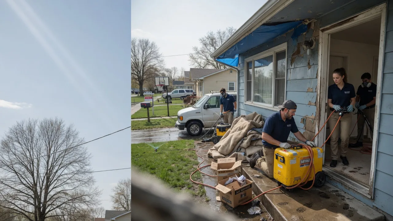 Basement Flood Cleanup in Skiatook, OK near me